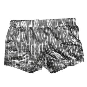 Prana Reba Shorts, Organic Cotton, Elastic Waistband, Size L